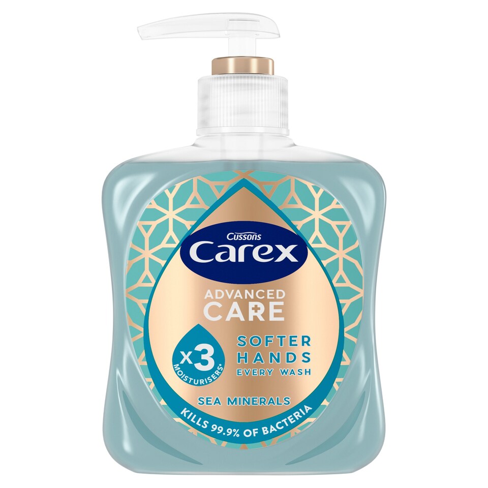 Carex Advanced Care Sea Minerals Hand Wash 250ml Tesco Groceries
