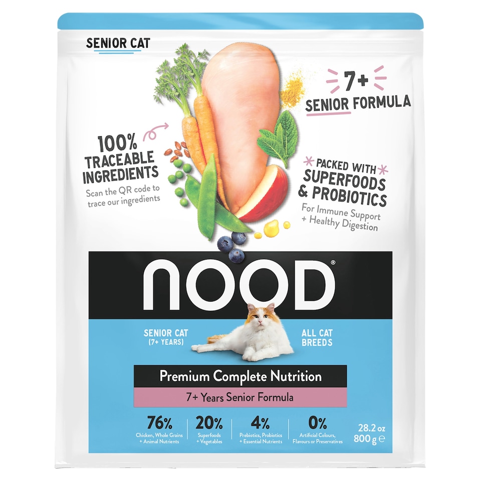 image 1 of Nood Cat Food 7+ Senior Formula 800G