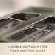 image 2 of Breville High Gloss 2 Slice Toaster Cream