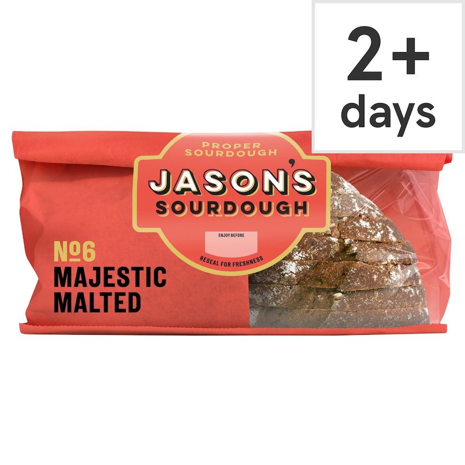 Jason's Recipe Majestic Malted No. 06 Sourdough Bread 450g