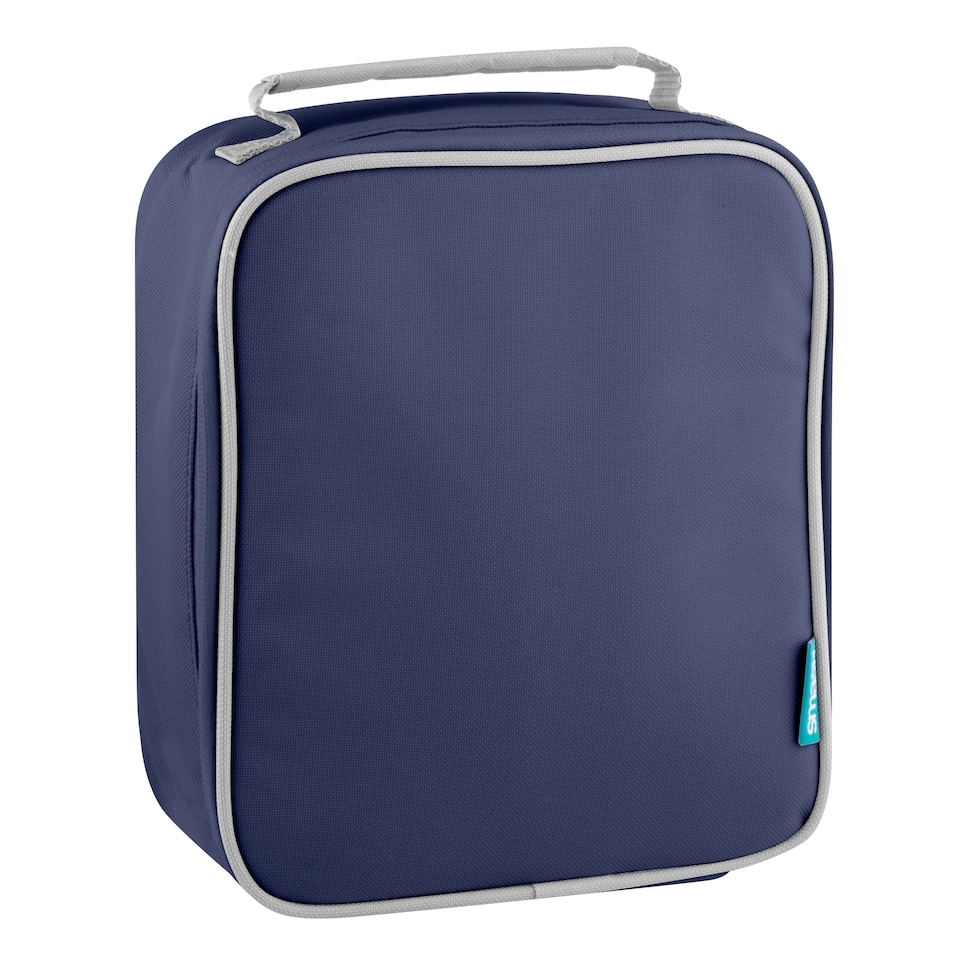 image 1 of Smash Navy & Grey Fold-Up Lunch Bag