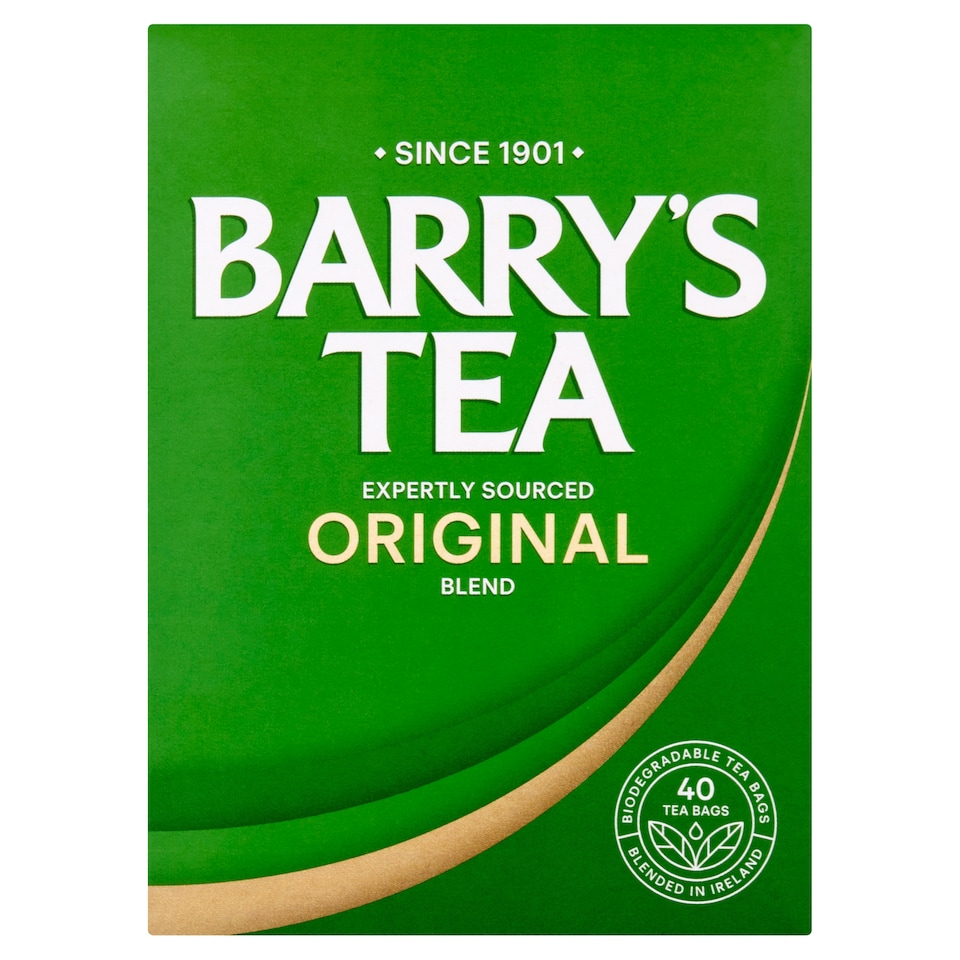 Barrys Original Tea Bag 40 Pack 125G