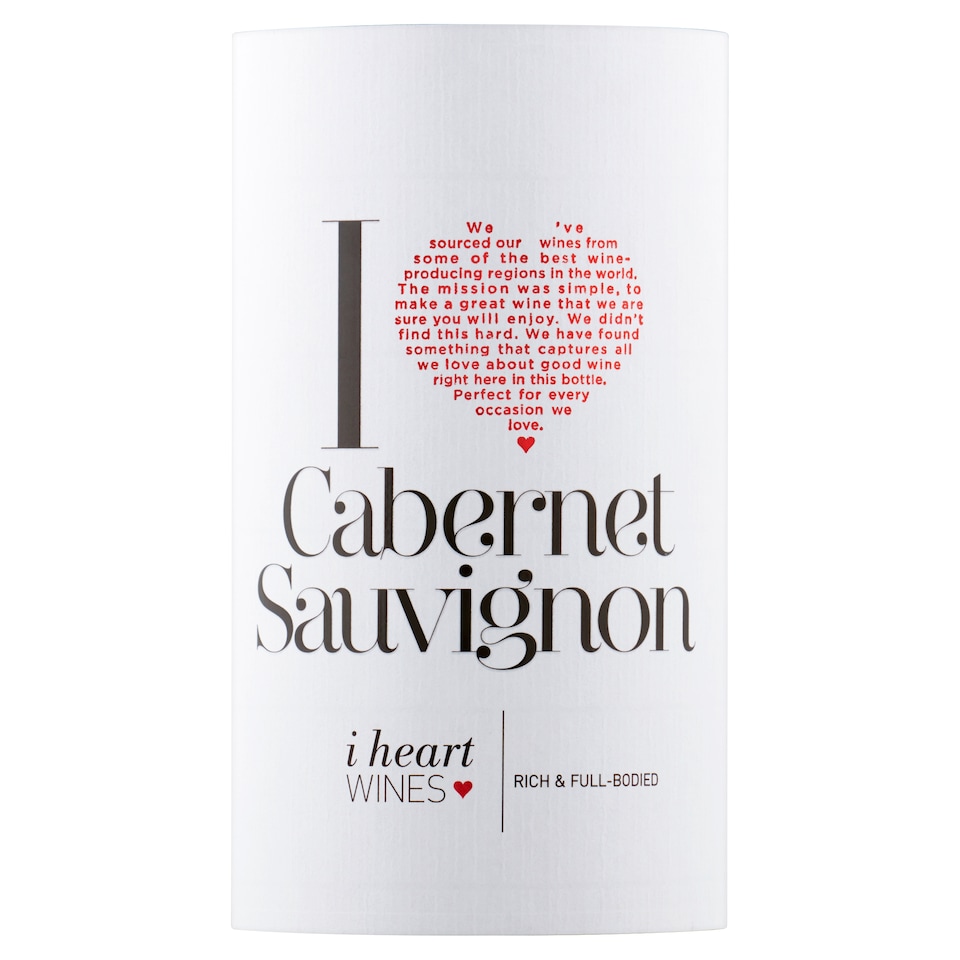 image 1 of I Heart Cabernet Sauvignon 75Cl