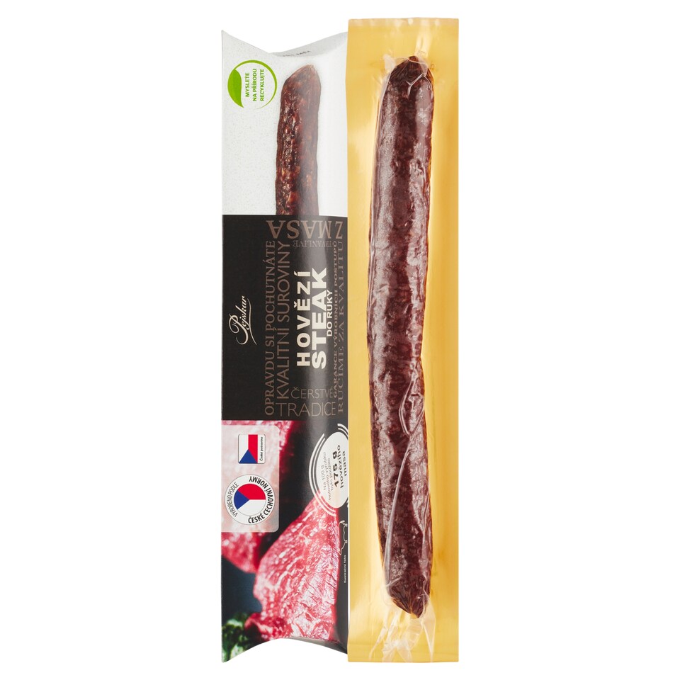 Obrázek 1 pro produkt Pejskar Hovězí steak do ruky minisalámek 45g