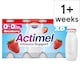 image 1 of Actimel Strawberry Fat Free Immunity Live Yoghurt Drink Multipack 8x100g