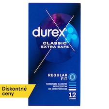 Durex Classic Extra Safe prezervatívy 12 ks