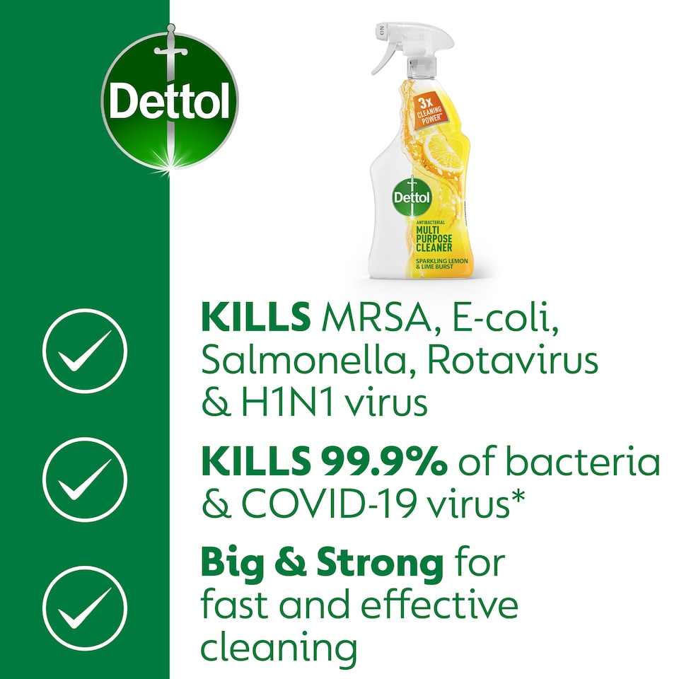 image 1 of Dettol Antibacterial Multipurpose Cleaning Spray Citrus 1L