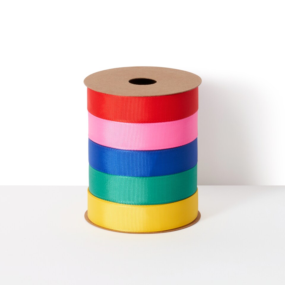 image 1 of Paperchase Cosmic Chrismas 5 Pack Ribbon Set