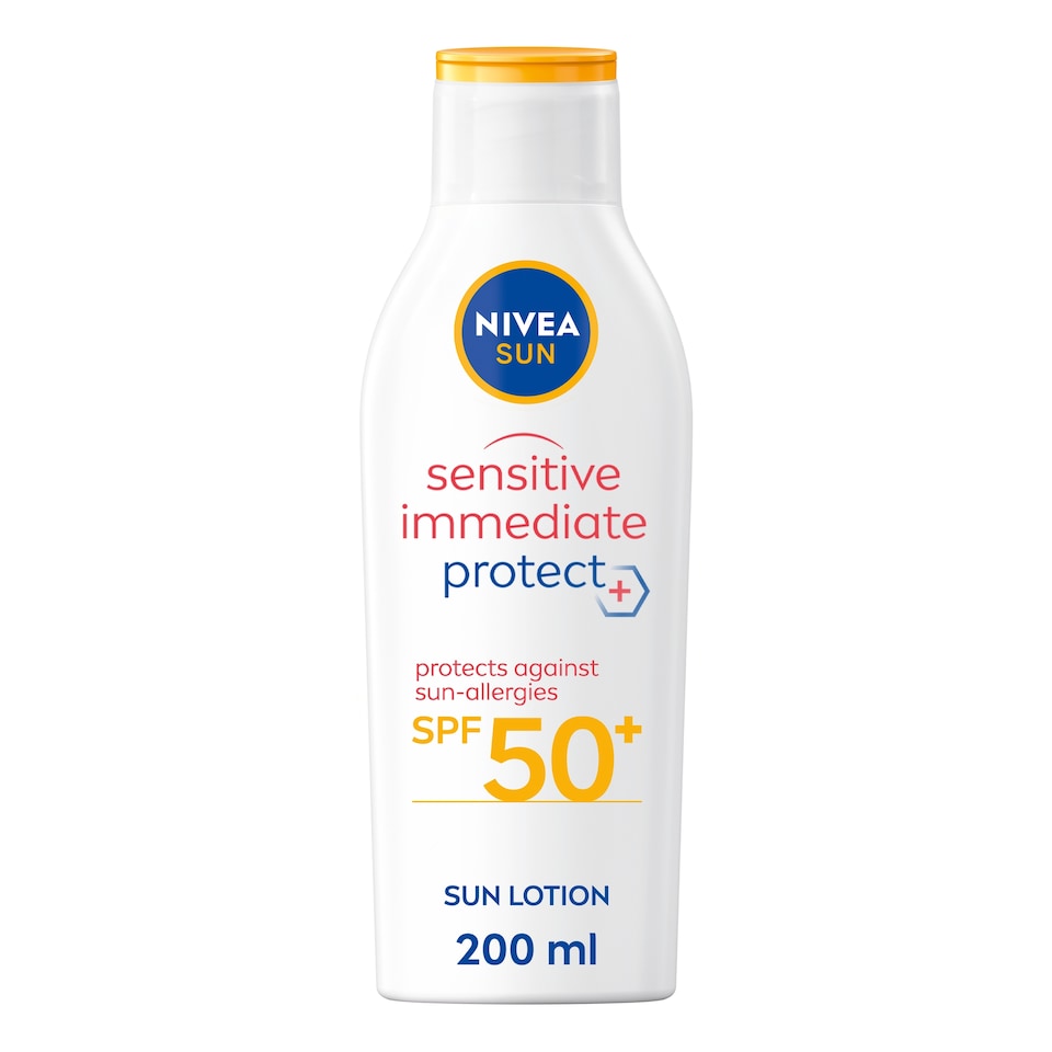 image 1 of NIVEA SUN Sensitive Allergy Lotion SPF50+ 200ML