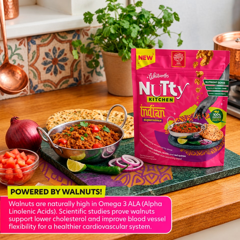 image 1 of Whitworths Nutty Kitchen Indian Super Mince 200g