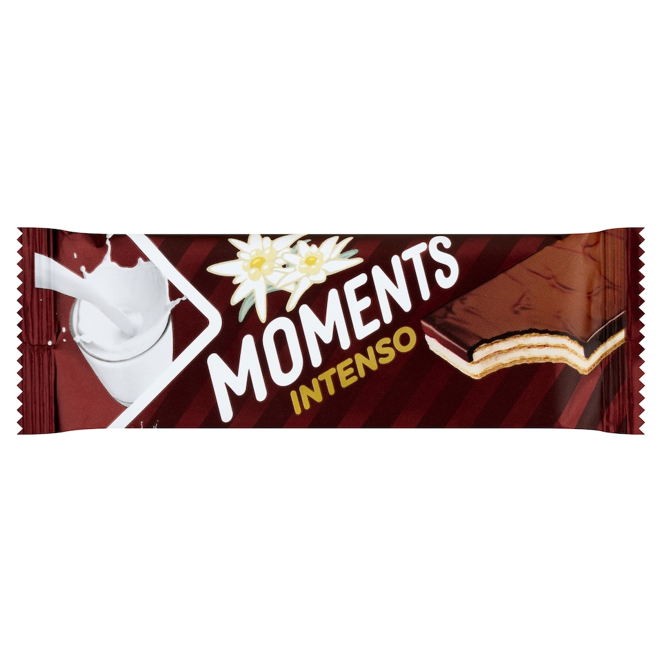 image 1 of Moments Intenso Crispy Wafers with Milk Cream Filling in Cocoa Coating 40 g