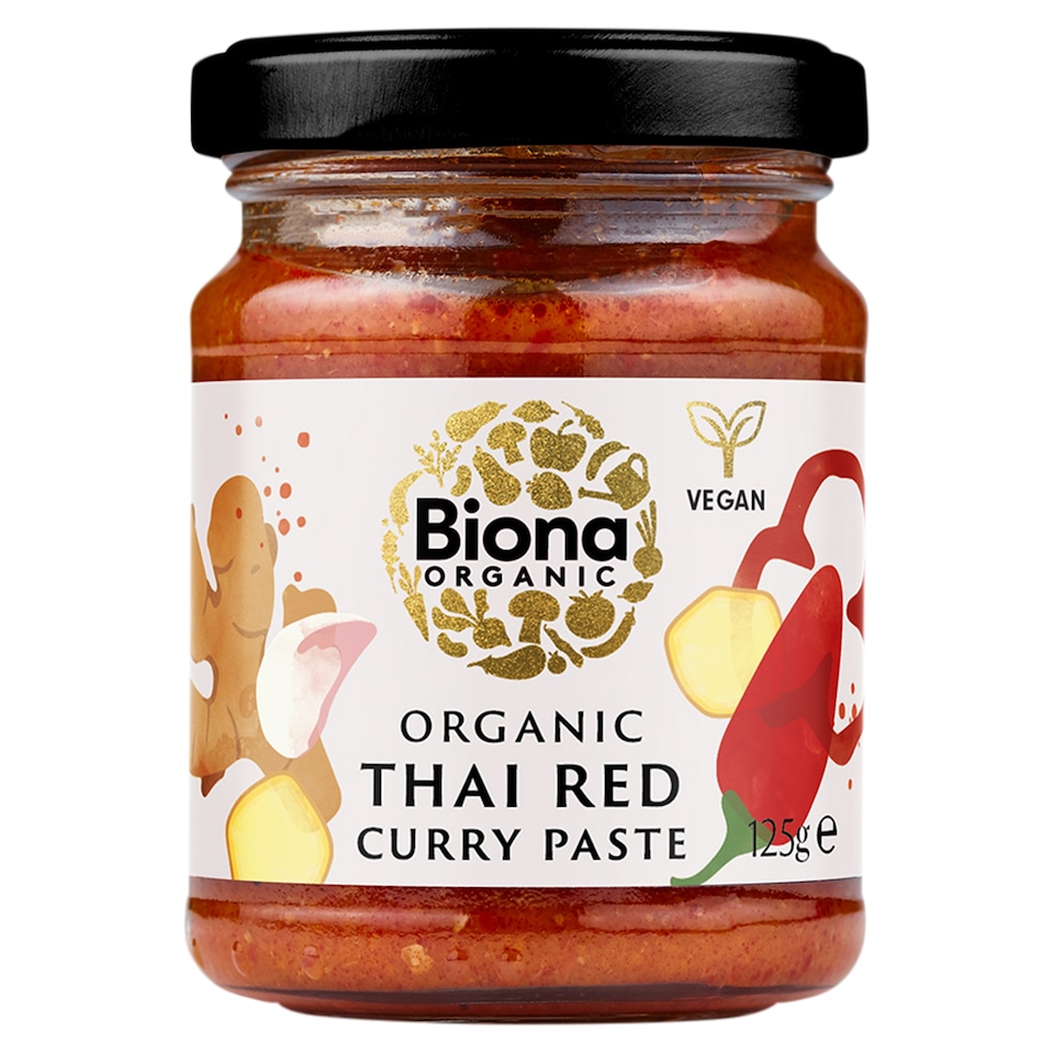 Biona Organic Thai Red Curry Paste 125g