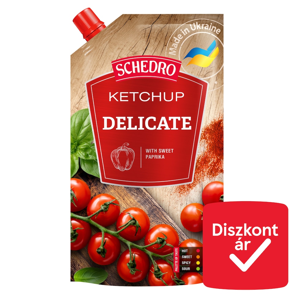 Schedro Delicate paradicsom ketchup 250 g