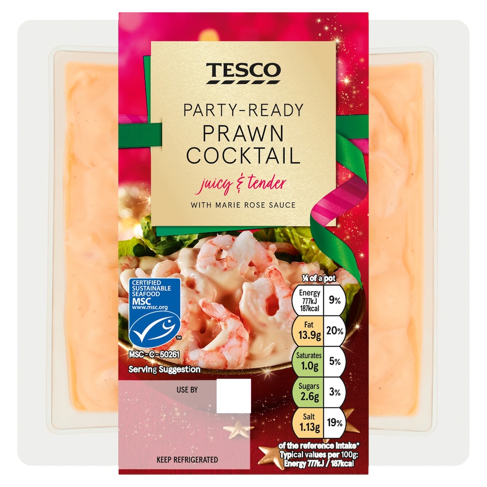 Tesco Prawn Cocktail 400G