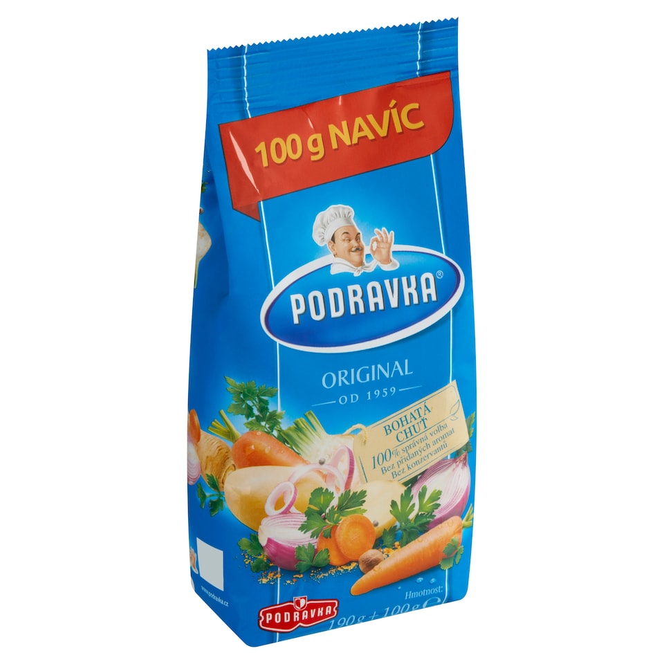 Obrázek 1 pro produkt Podravka Přísada do jídel 190g + 100g