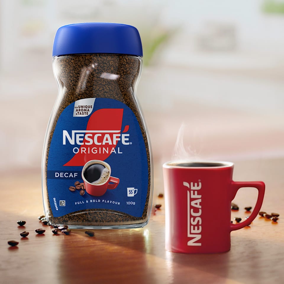 image 1 of Nescafe Original Decaf Instant Coffee 190g