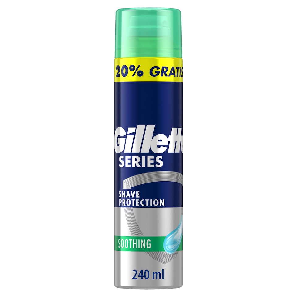 Gillette Series Nyugtató Hatású Borotvazselé Aloe Verával, 240ml  1. kép