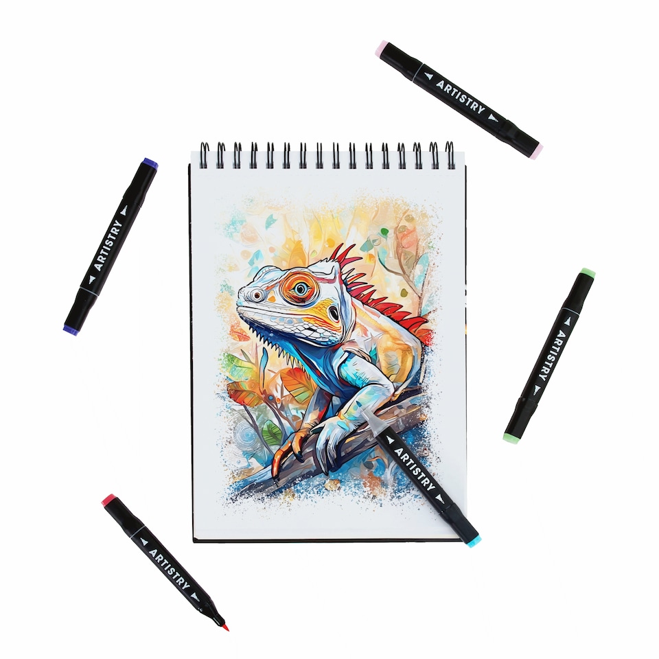 image 1 of Artistry A4 Sketch Pad 60 Sheets