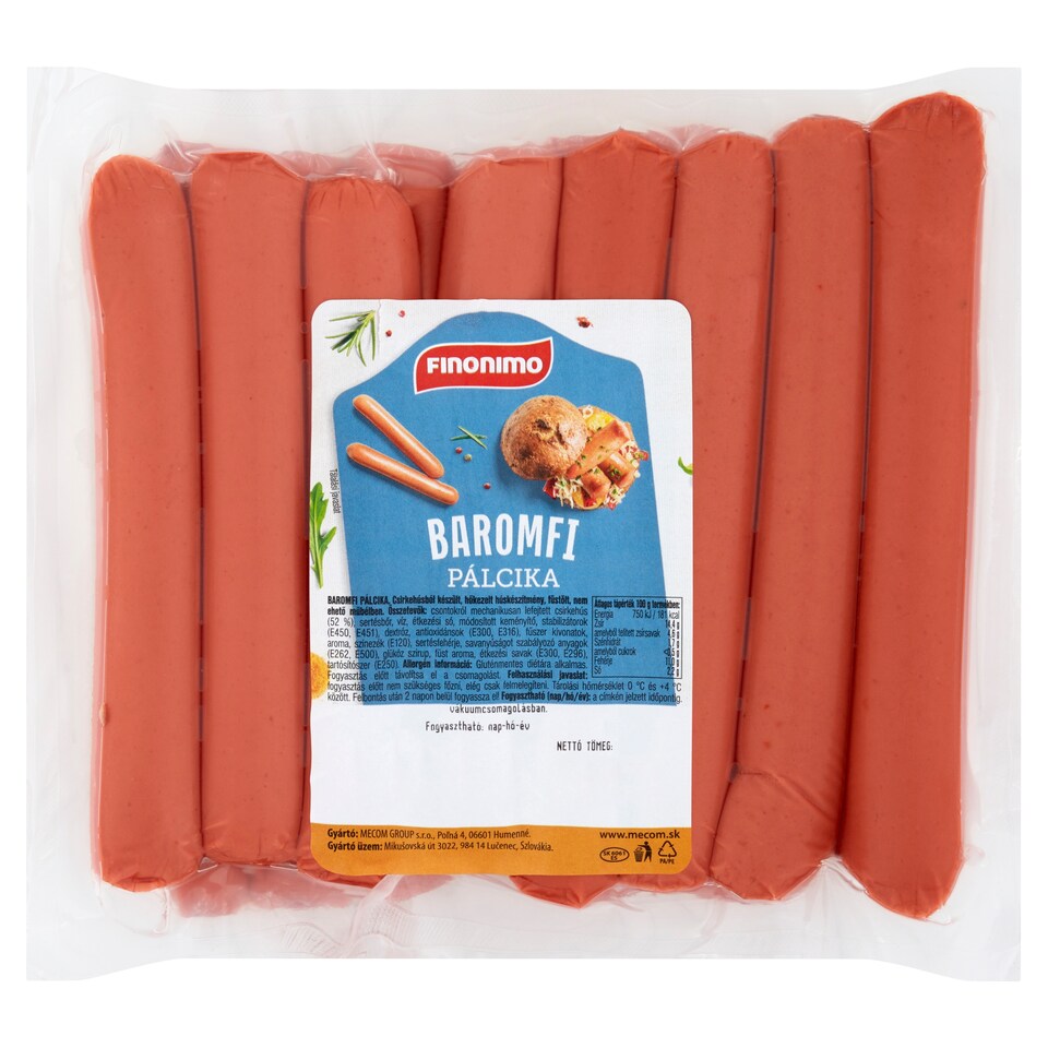 Finonimo baromfi pálcika 1 kg