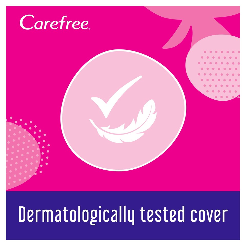 image 1 of Carefree Plus Large Light Scent Pantyliners 64S