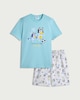 image 2 of Bluey Pure Cotton Short Pyjama Set in Multi