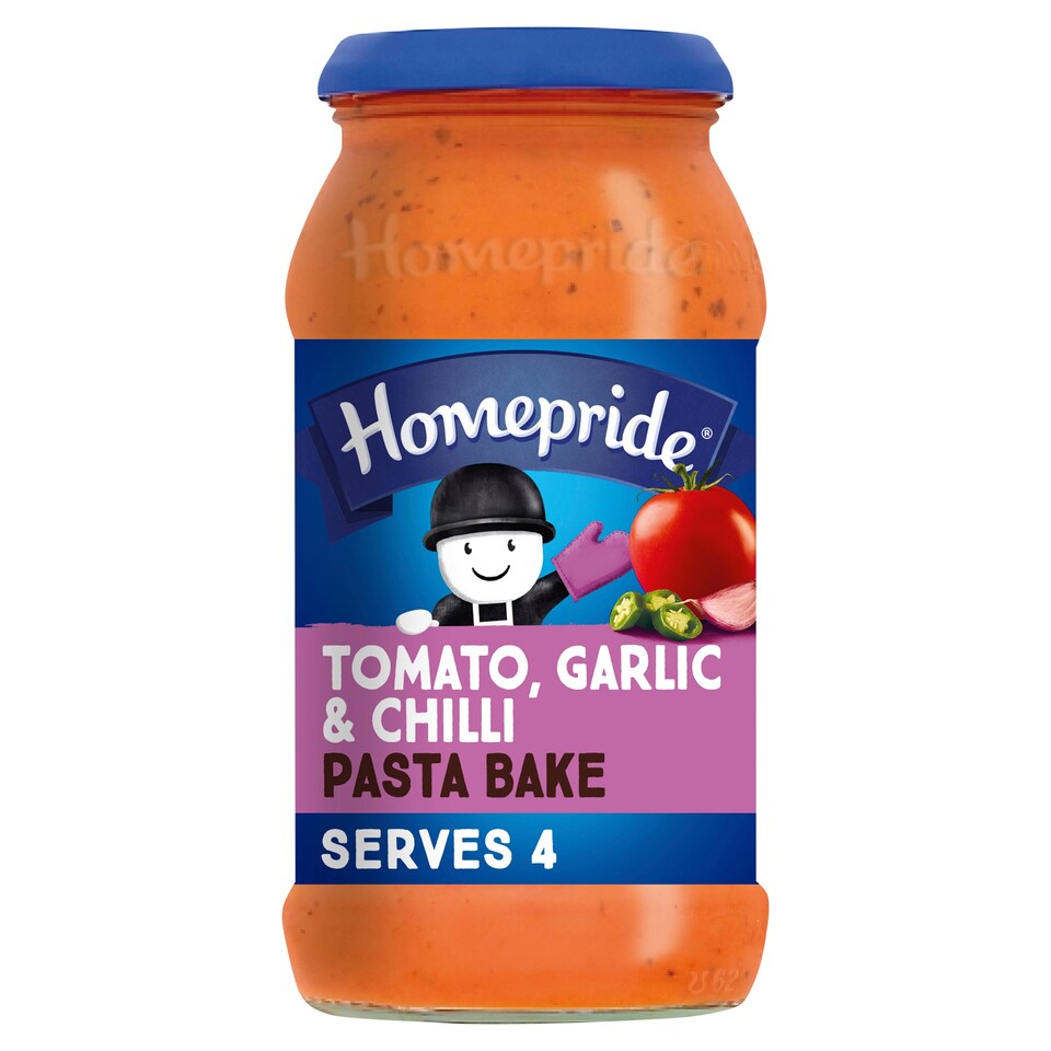 Homepride Pasta Bake Tomato Garlic & Chilli 485G