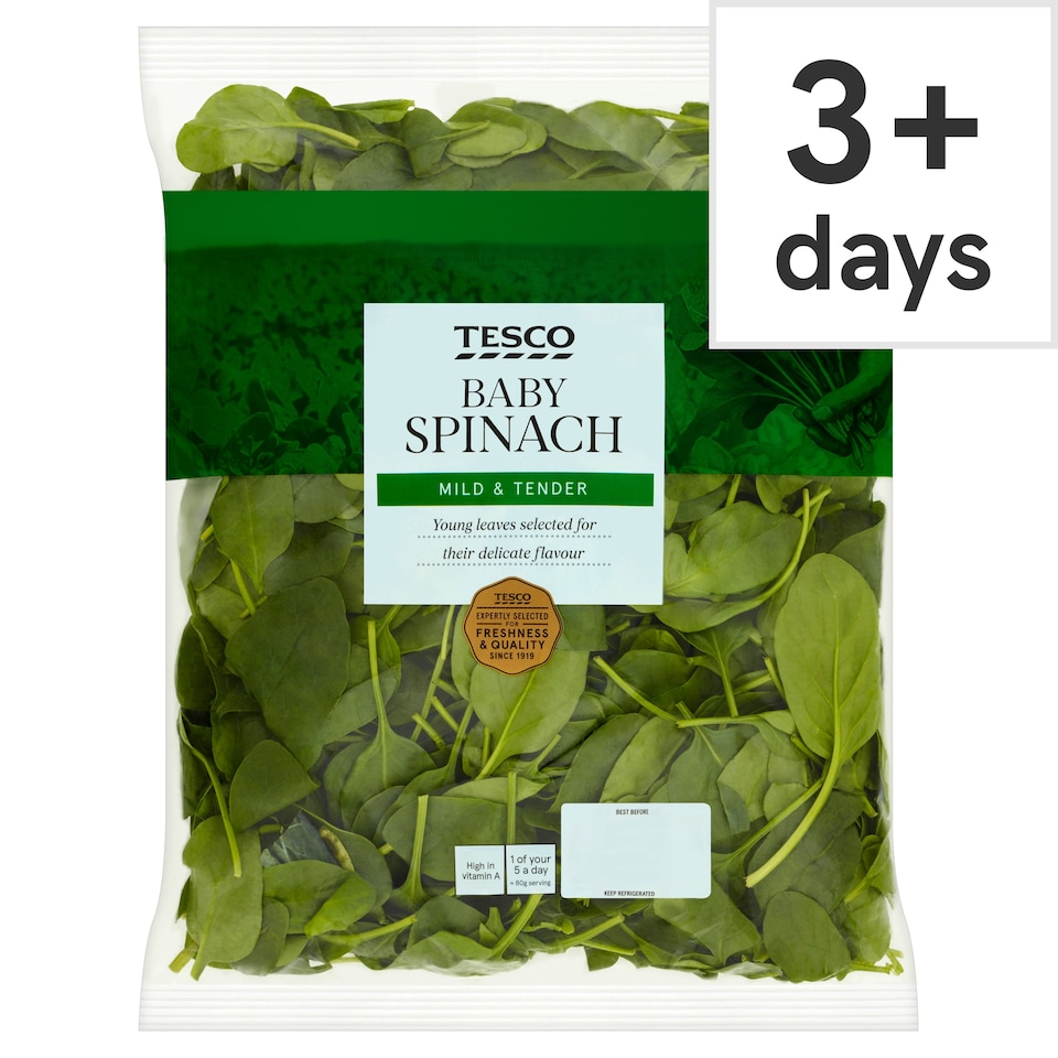 TESCO Spinach 500G