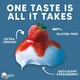 image 2 of Oykos Strawberry Luxury Greek Style Yoghurt Dessert 4x110g