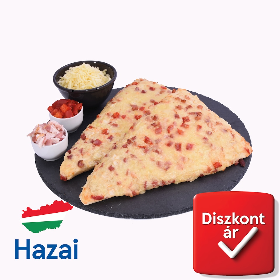 Baconos pizzaszelet 145 g  1. kép