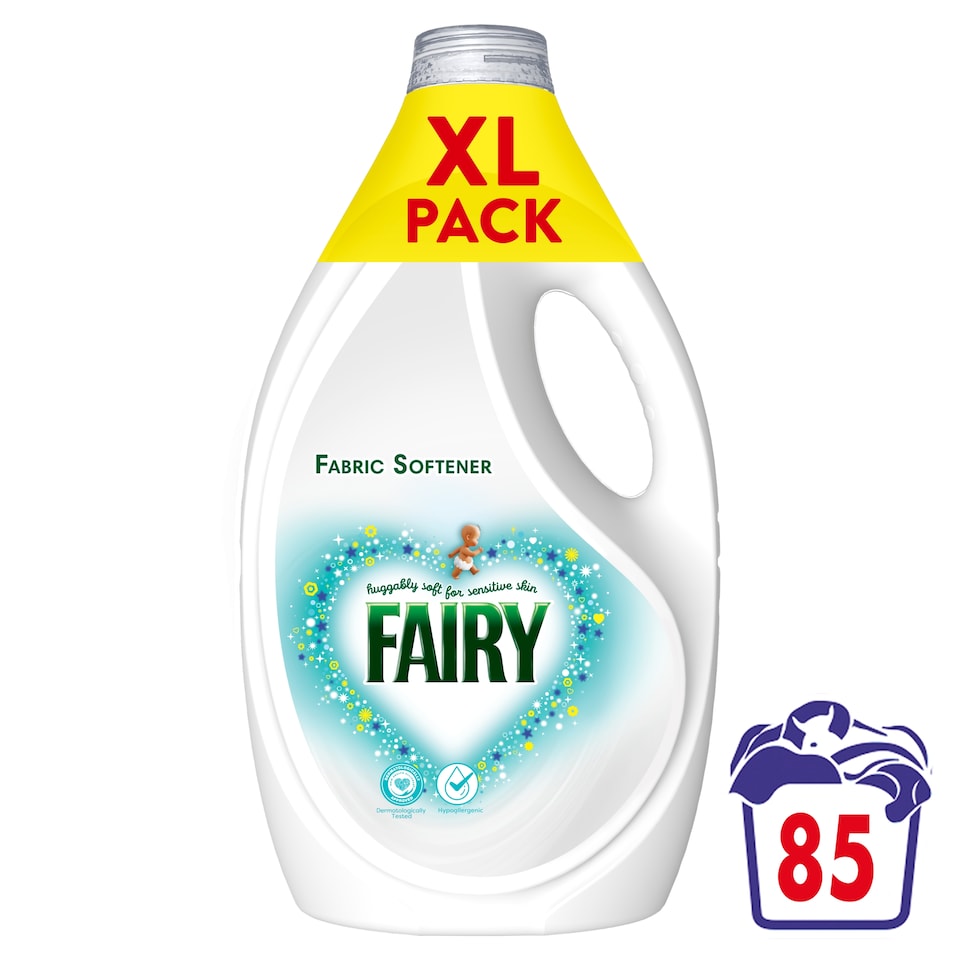 image 1 of Fairy Fabric Softener XL Pack 85 washes 2.635l