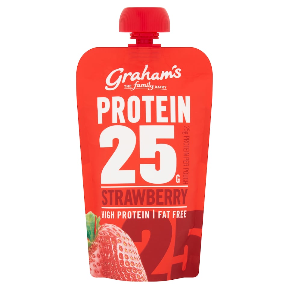 Graham's The Family Dairy Protein 25G Strawberry Pack 200G