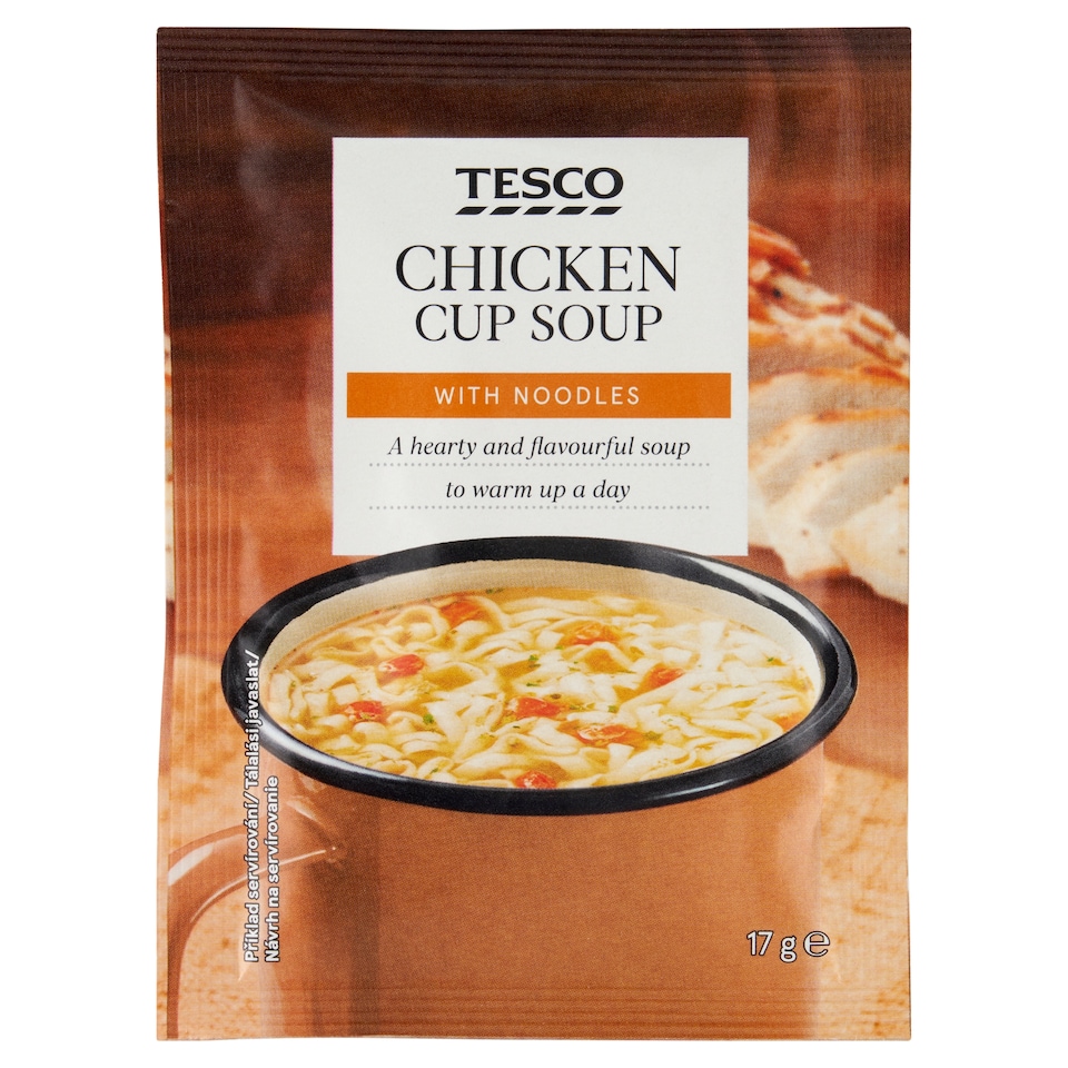 Tesco instant csirkehúsleves tésztával 17 g