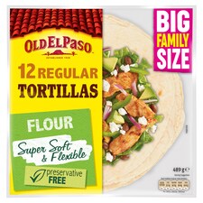 Old El Paso Family Size 12Pktortilla 489G