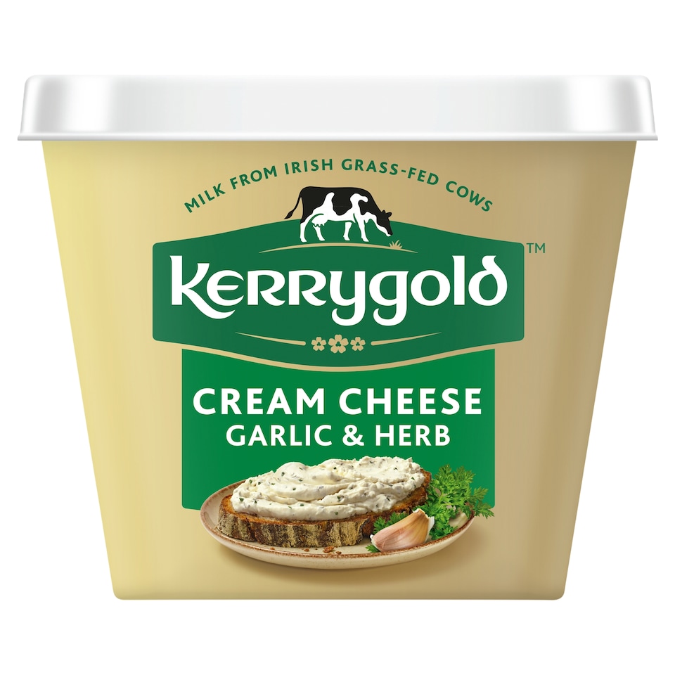 Kerrygold Garlic and Herb Cream Cheese 150g