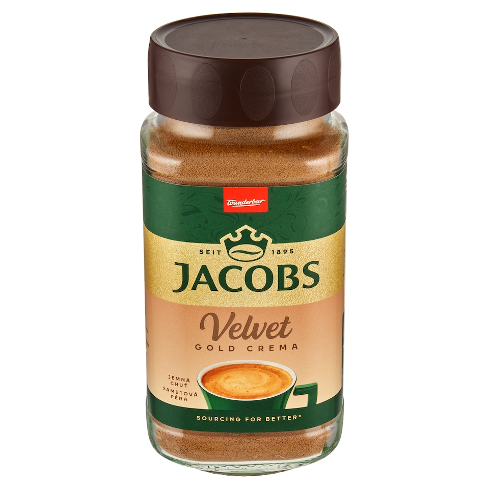 image 1 of Jacobs Velvet Gold Crema Soluble Coffee 180 g