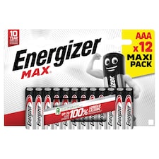 Energizer Max AAA 12 Pack