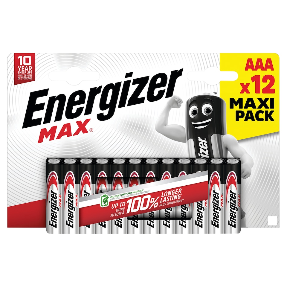 image 1 of Energizer Max AAA 12 Pack