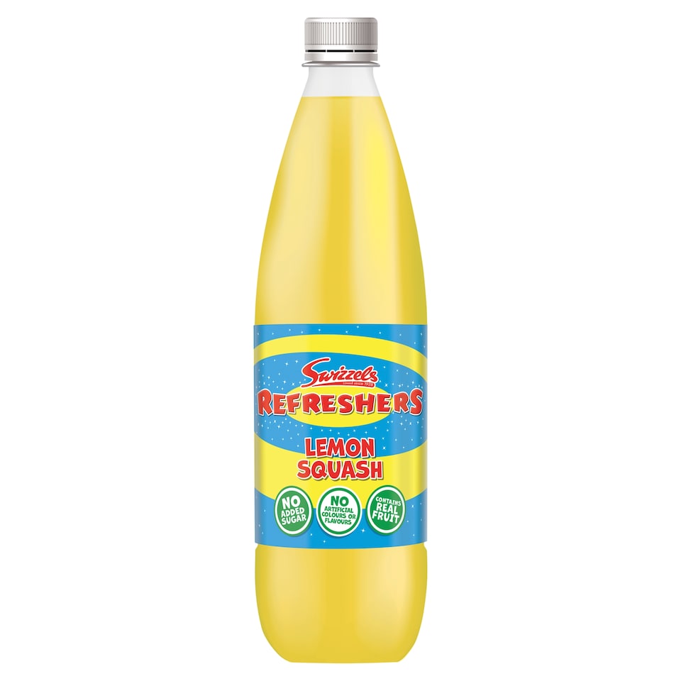 Swizzels Refreshers Lemon No Added Sugar Squash 1L