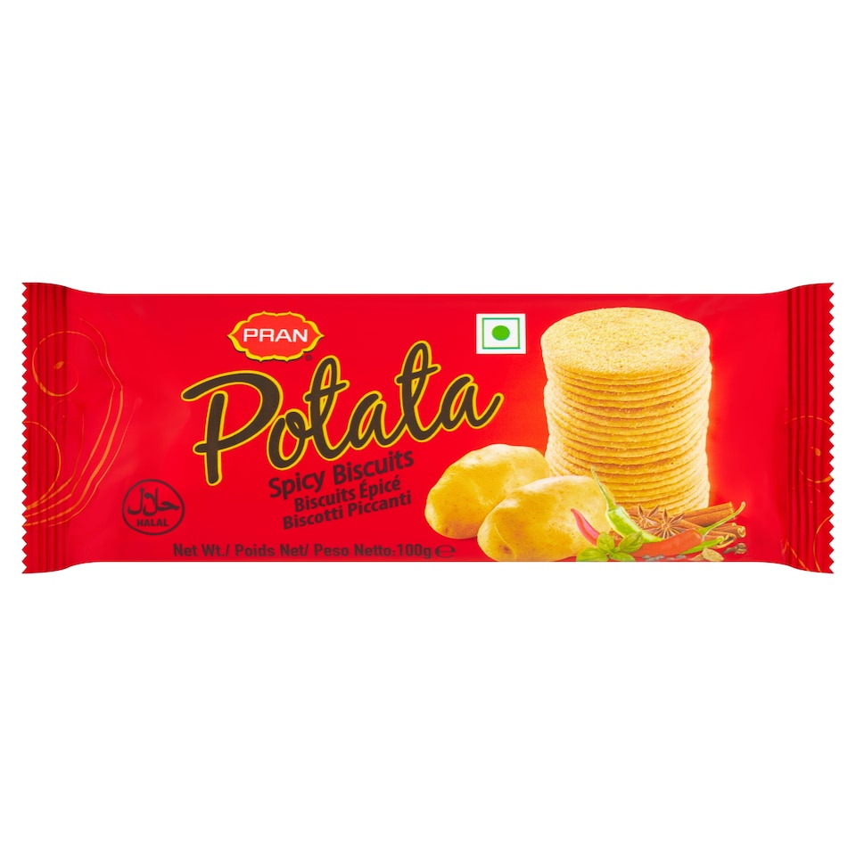 Pran Potata Spicy Biscuits 100g
