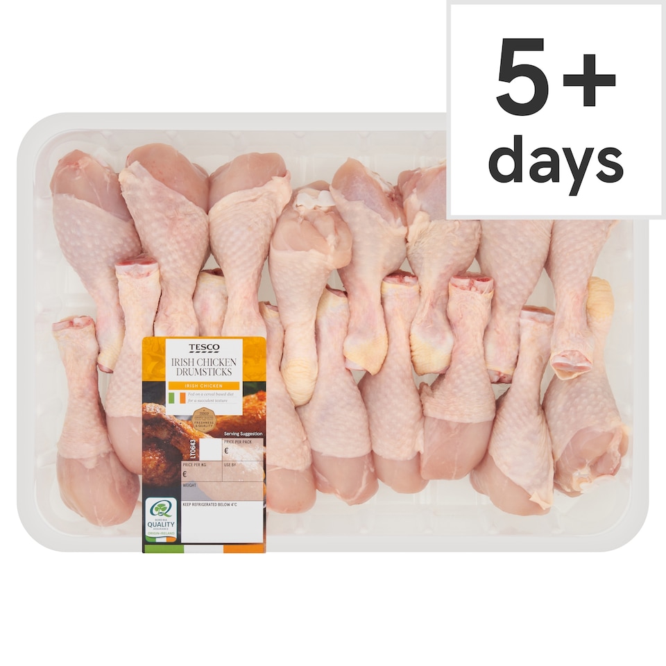 Tesco Irish Chicken Drumsticks 1.6Kg