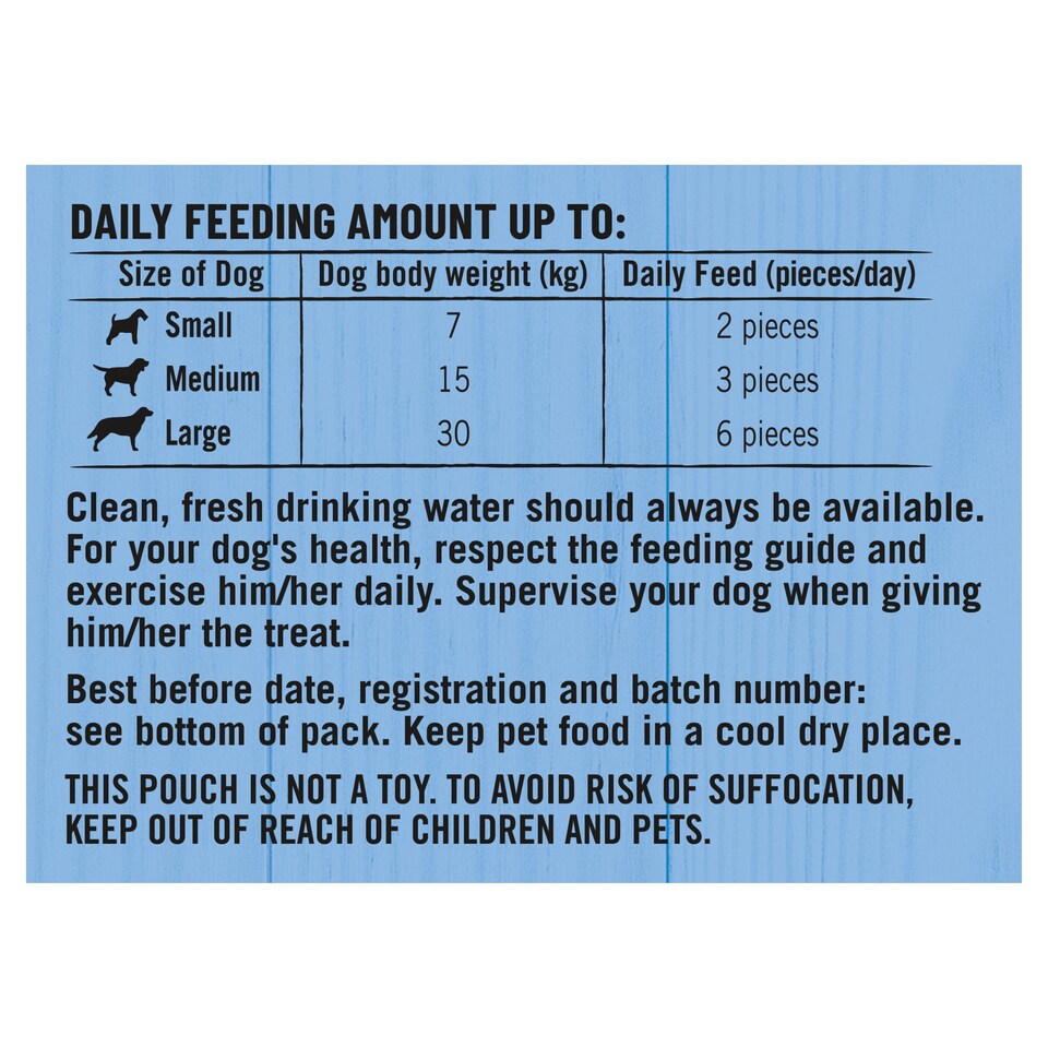 image 1 of BAKERS Whirlers Bacon and Cheese Dog Treats 450g