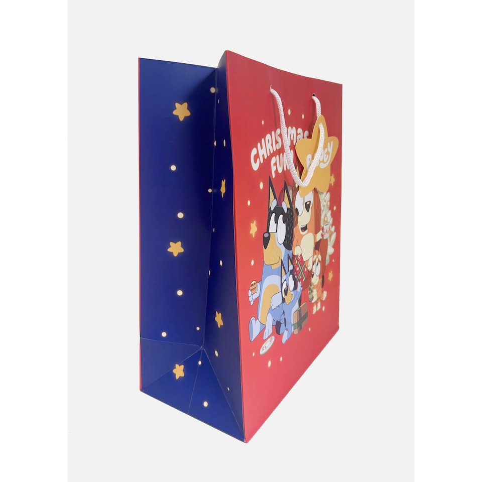 image 1 of Bluey Large Christmas Gift Bag