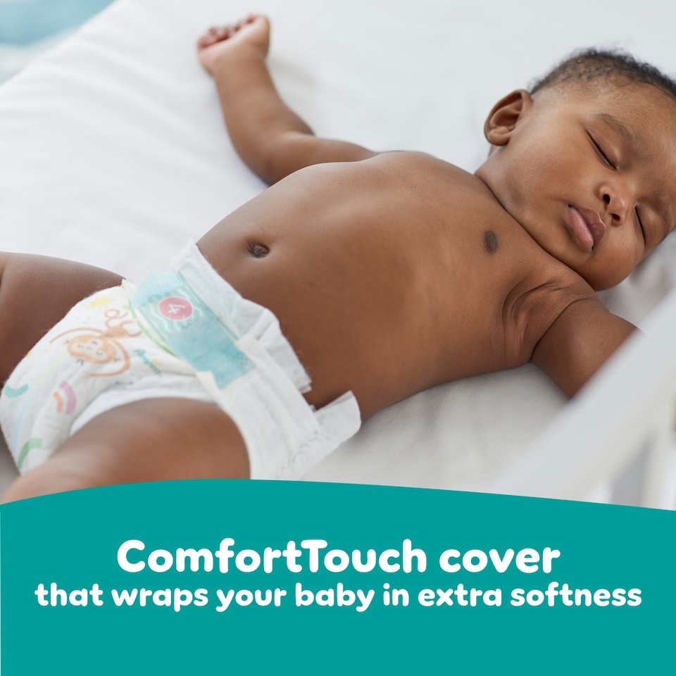 image 1 of Pampers Baby Dry Size 5+ Jumbo+ Pack 68 Nappies