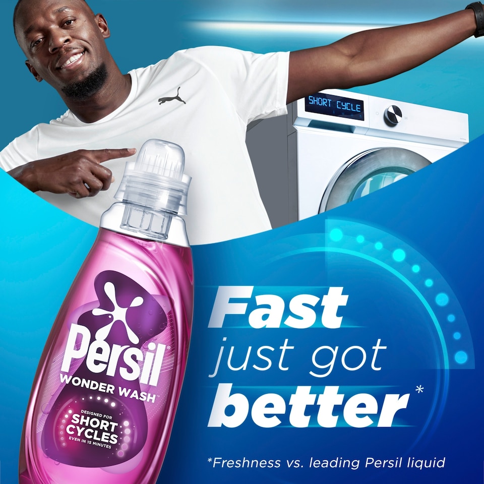 image 1 of Persil Wonder Wash Ultra Care Laundry Detergent 55 Washes 1485ml