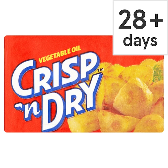 Crisp 'N' Dry Solid Cooking Oil 250G Tesco Groceries