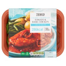 Tesco Calorie Controlled Tomato & Basil Chicken 380G