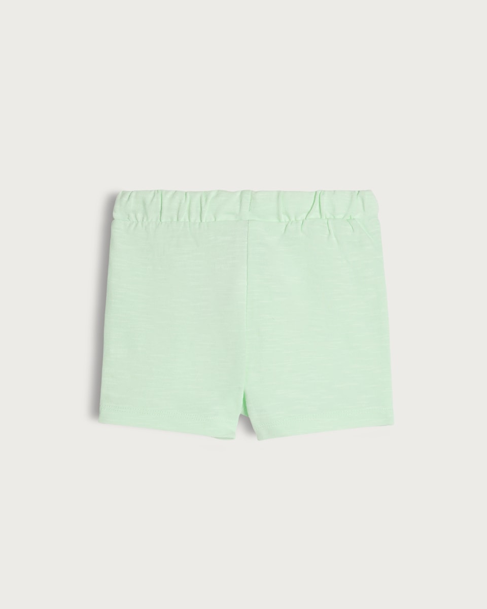 image 1 of F&F Baby 3-Pack Drawstring Waist Shorts in Multi