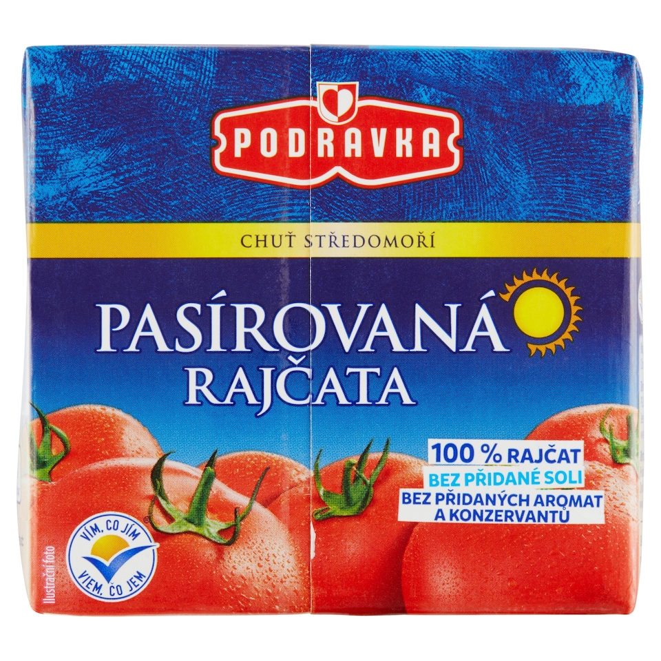 Obrázek 1 pro produkt Podravka Pasírovaná rajčata 500g