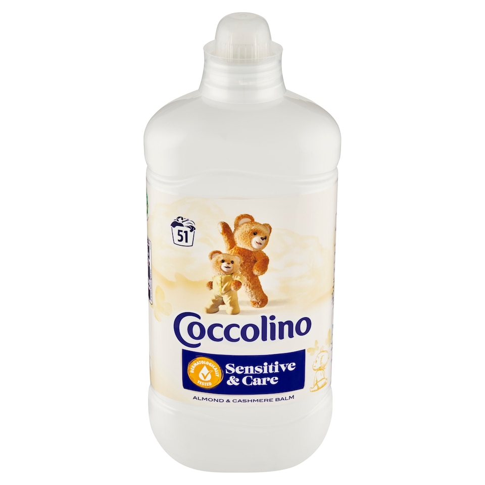 obrázok 1 z Coccolino aviváž Sensitive Pure Almond & Cashmere 1,275 L 51 praní