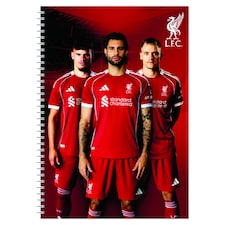 Liverpool Lined Spiral Notebook A4 70 Sheets